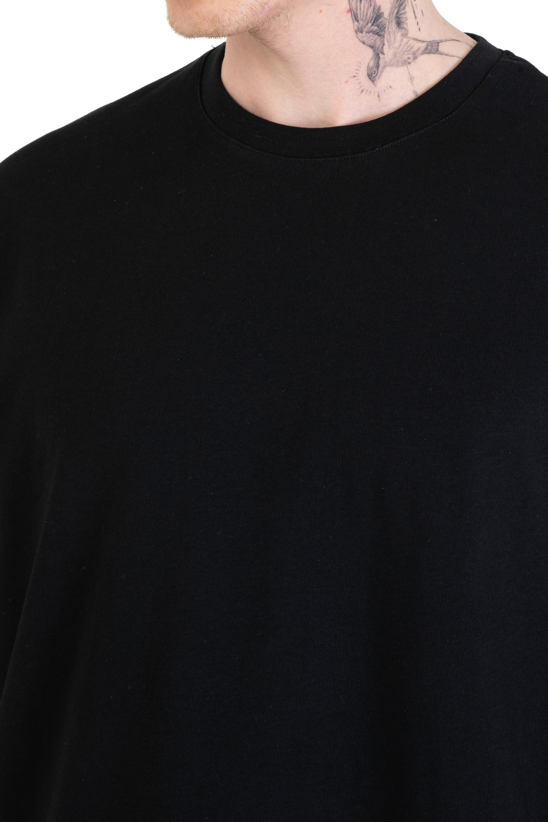 %100 Pamuk Overfit Erkek Basic T-shirt, Erkek Sade Tişört