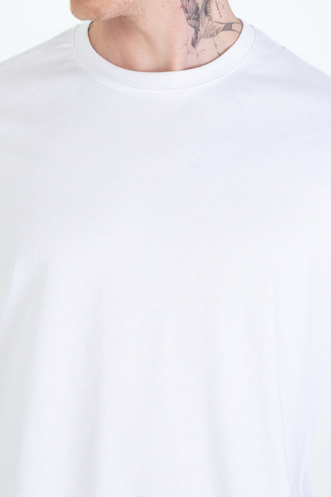 %100 Pamuk Overfit Erkek Basic T-shirt, Erkek Sade Tişört